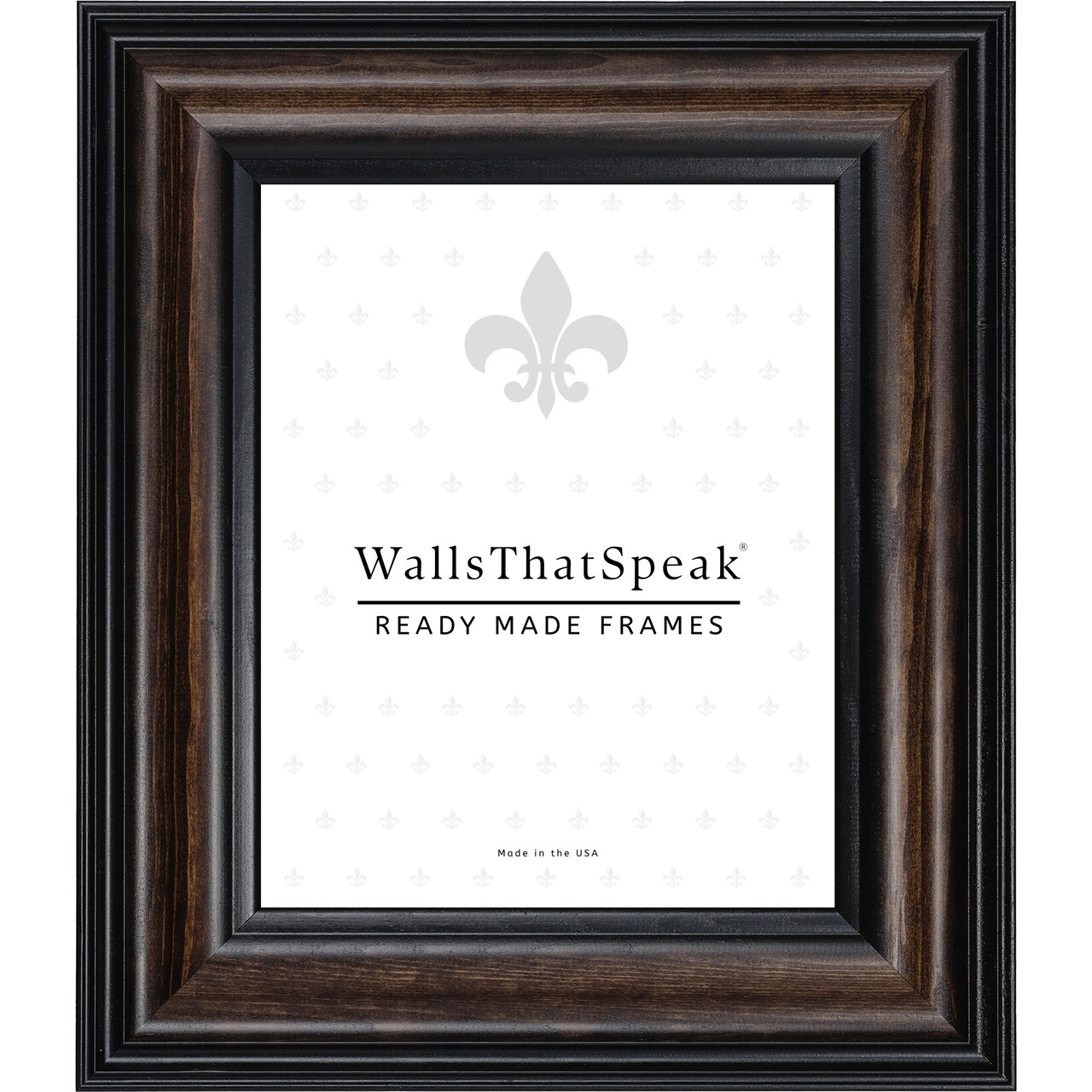 Potomac 2.5", American Walnut Picture Frame by wallsthatspeak